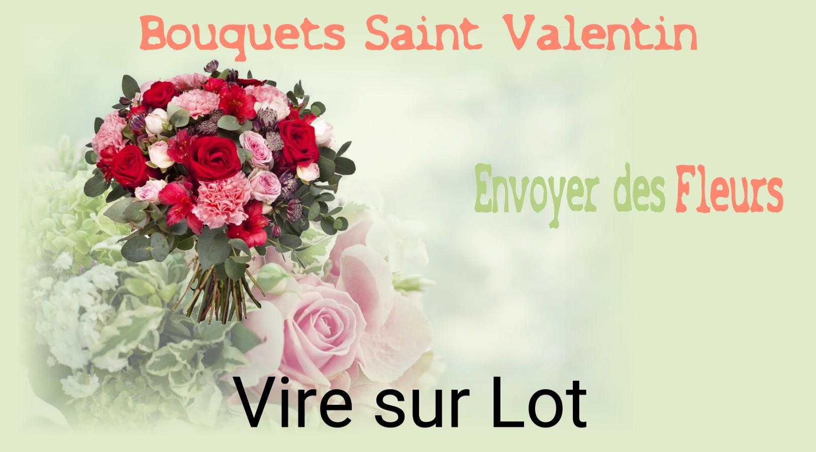 Roses de Saint-Valentin livrées à Vire-sur-Lot